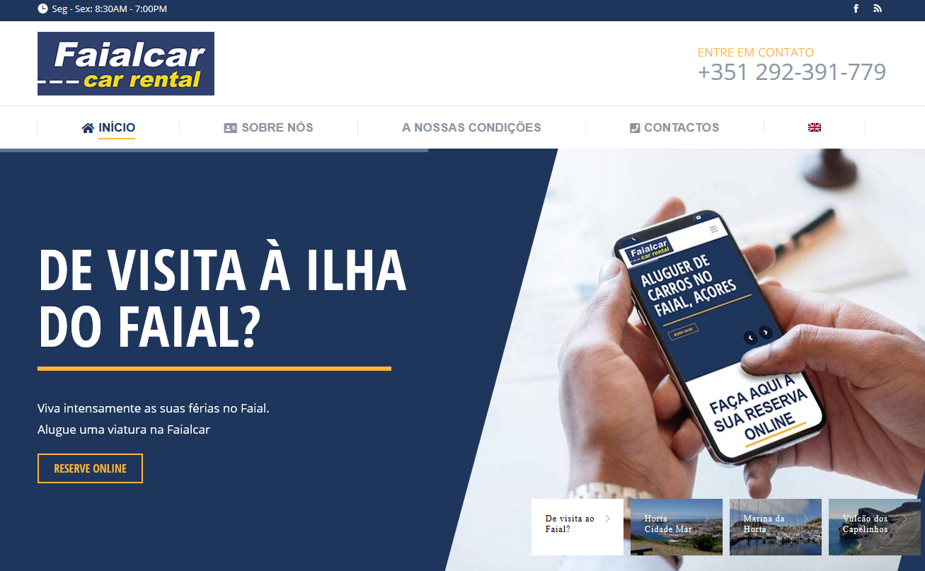 Faialcar Carros na Horta Car rental in Horta, Faial, Azores